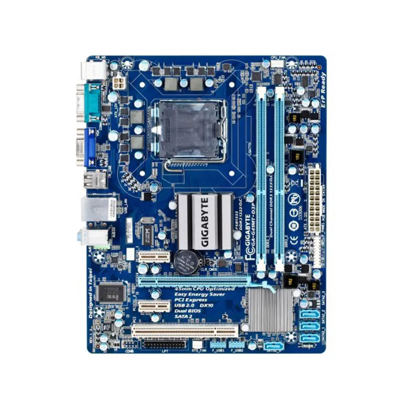 مادربرد استوک گیگابایت مدل G41MT-D3P سوکت 775 رم DDR3
